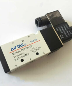 Van Solenoid AIRTAC 4v series ( loại 1 đầu coil )