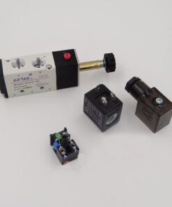 Van Solenoid AIRTAC 4v series ( loại 1 đầu coil )