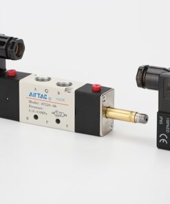 Van Solenoid AIRTAC 4v series (loại 2 đầu coil)