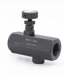 Van tiết lưu dầu KC-02, KC-03, KC-04, KC-06, KC-08
