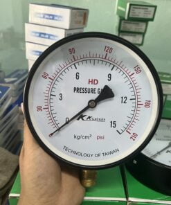 Đồng hồ đo áp xuất khí nén mặt 150mm
