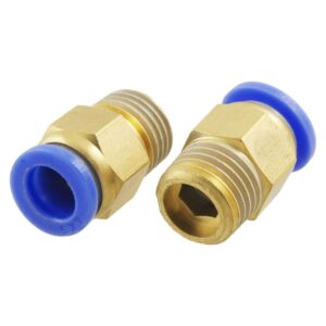 Đầu nối khí nén , nối phun sương ren ngoài PC