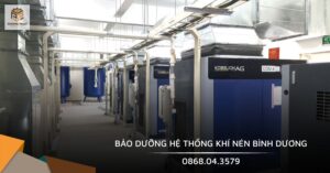 Dịch vụ bảo dưỡng hệ thống khí nén Bình Dương