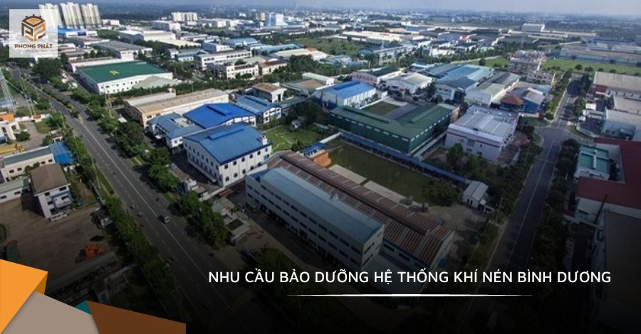 Nhu cầu bảo dưỡng hệ thống khí nén ở Bình Dương Nhu cầu bảo dưỡng hệ thống khí nén ở Bình Dương