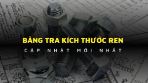 Bảng tra kích thước REN thông dụng, Ren hệ inch
