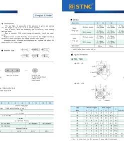 Xi lanh compact STNC TGN - ảnh 3