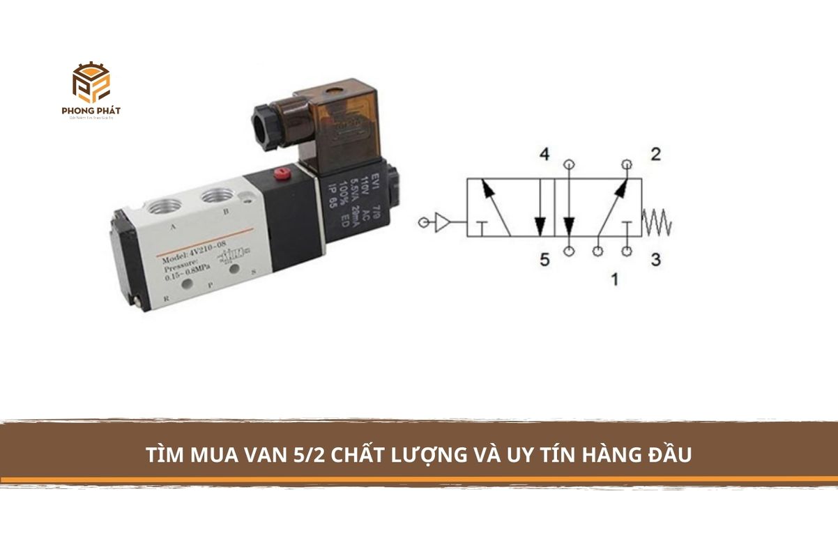 Tìm mua van 5/2 chất lượng và uy tín hàng đầu - hình 1