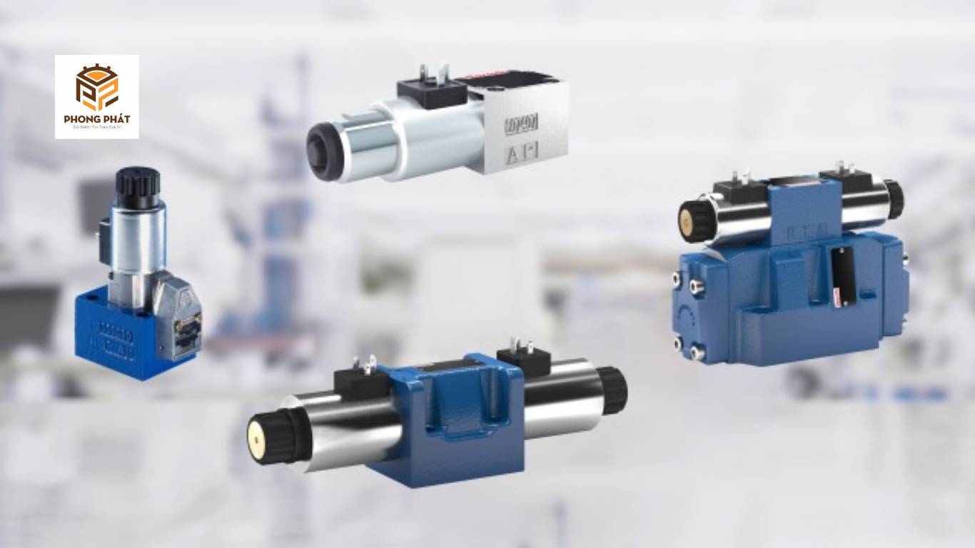 Các loại van điện từ Rexroth phổ biến
