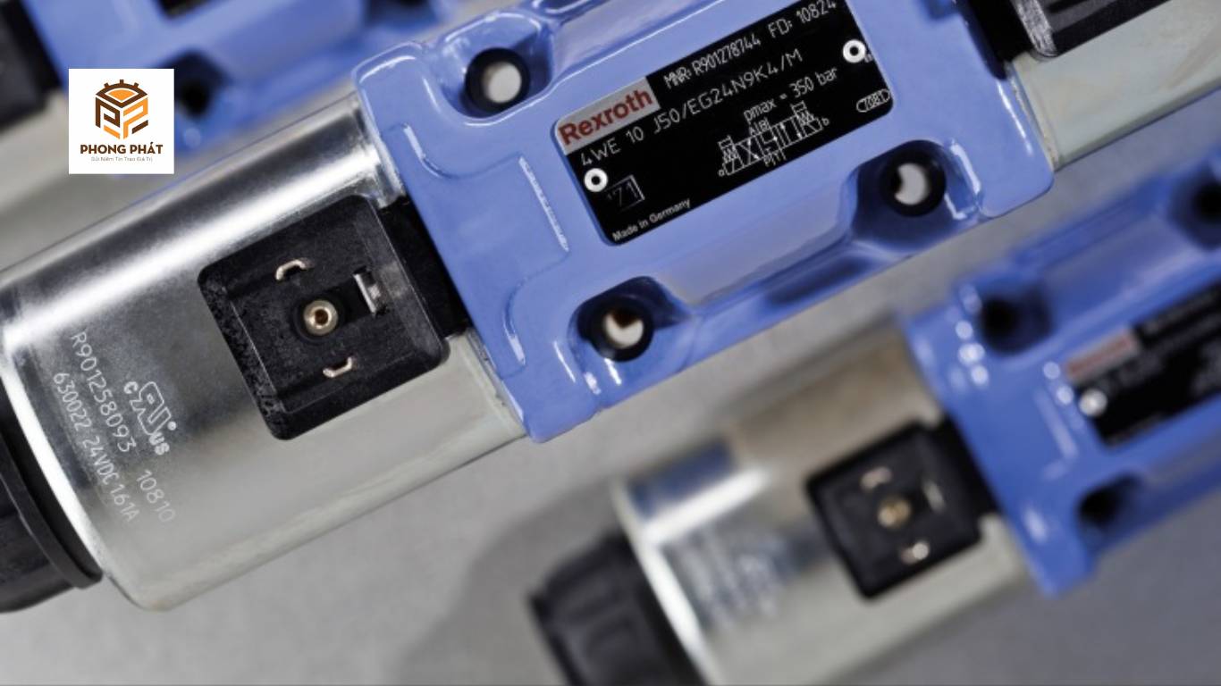 Ứng dụng van điện từ Rexroth